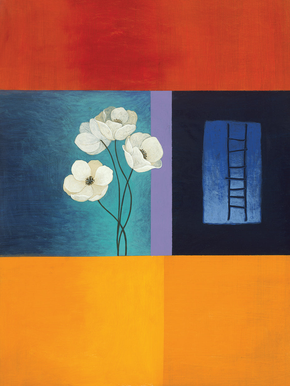 Geometric Shapes and Flowers # 7