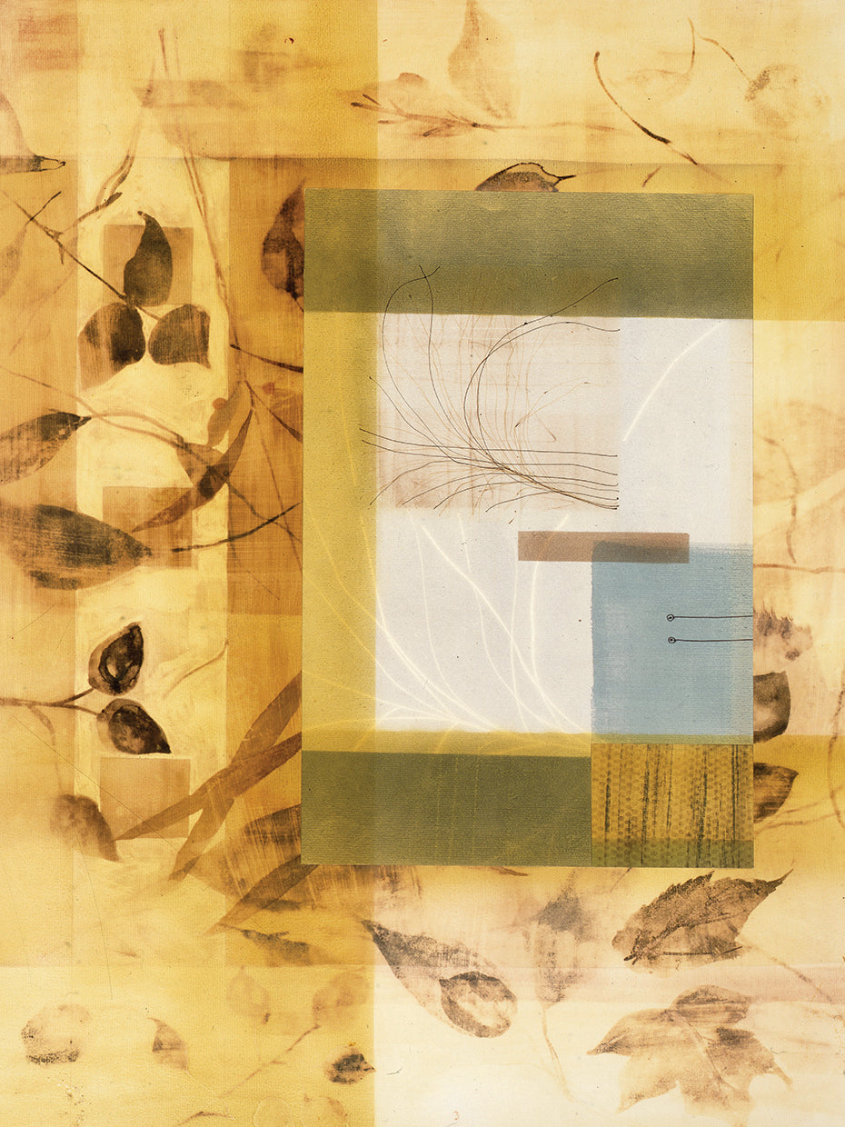 Geometric Shapes and Flowers # 14