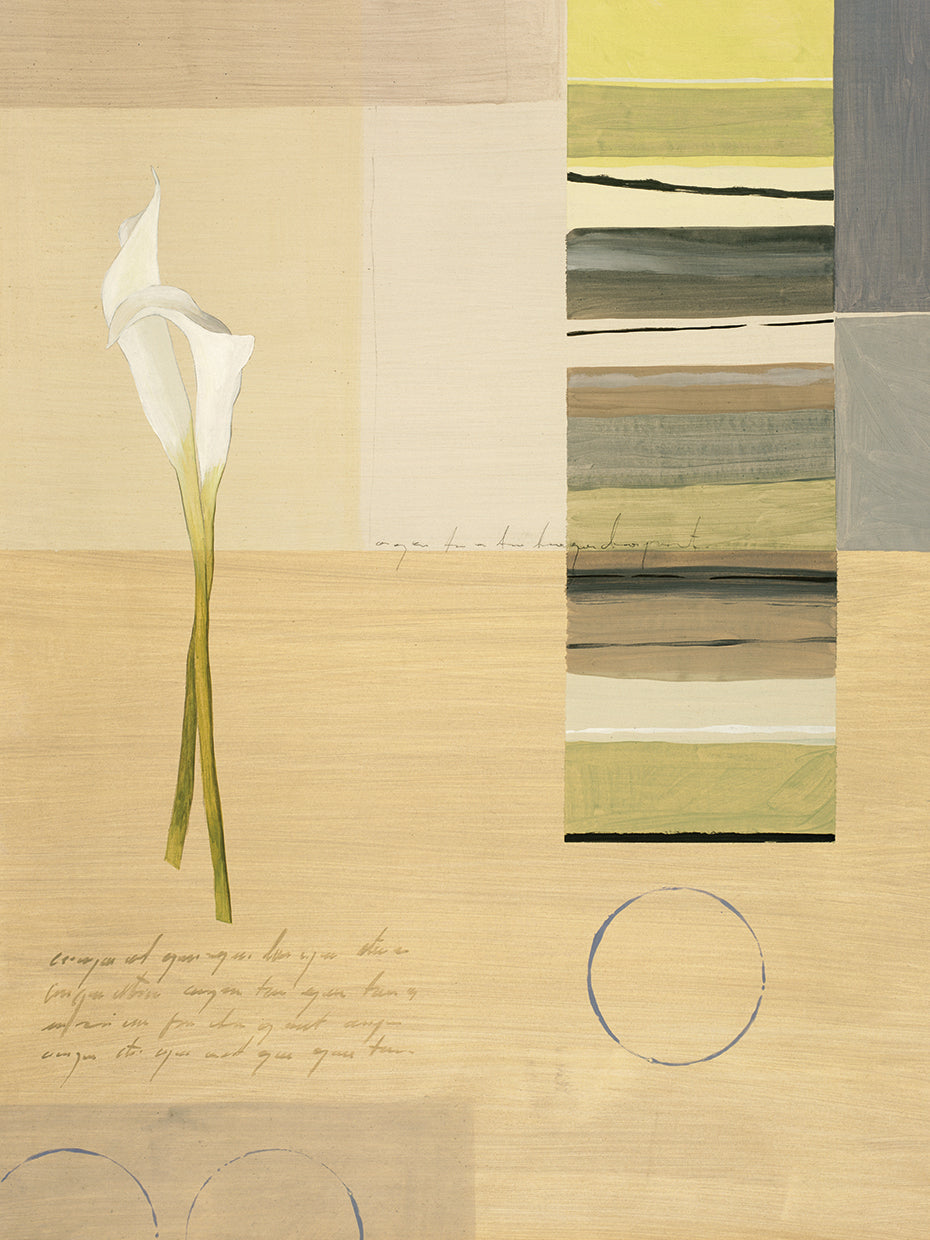 Geometric Shapes and Flowers # 17