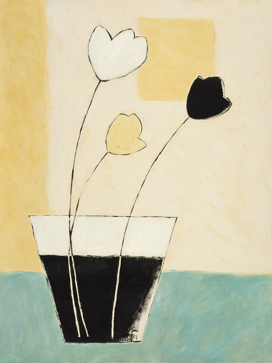 Flowers on Vessel