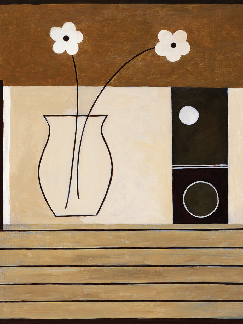 Abstract Flower Vessel on Table # 2