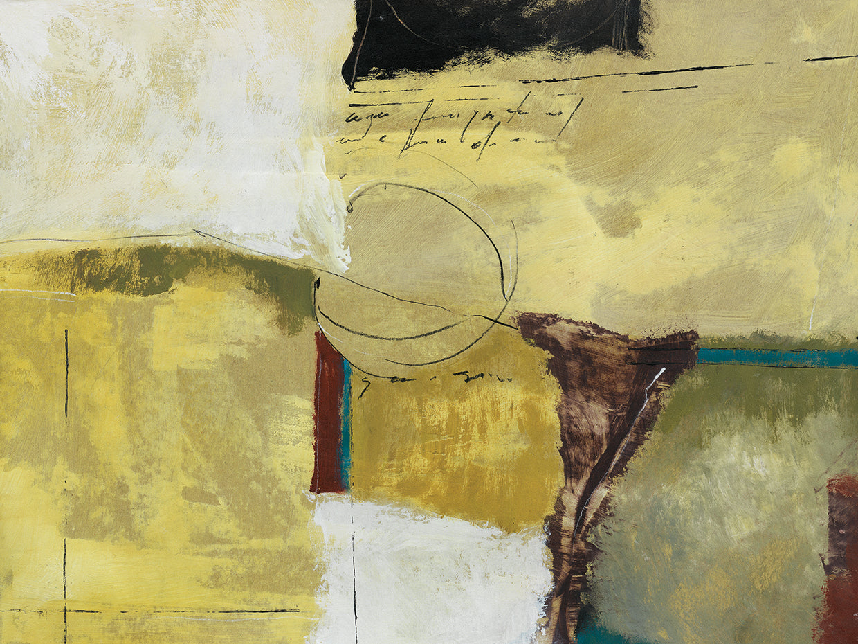 Abstract Green Painting