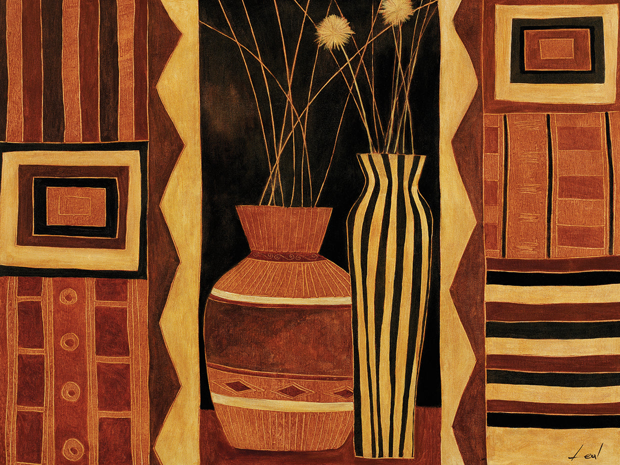 Abstract Brown Vases