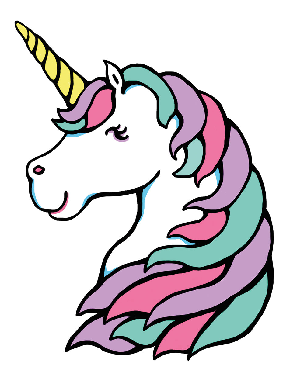 Unicorn Head Digital