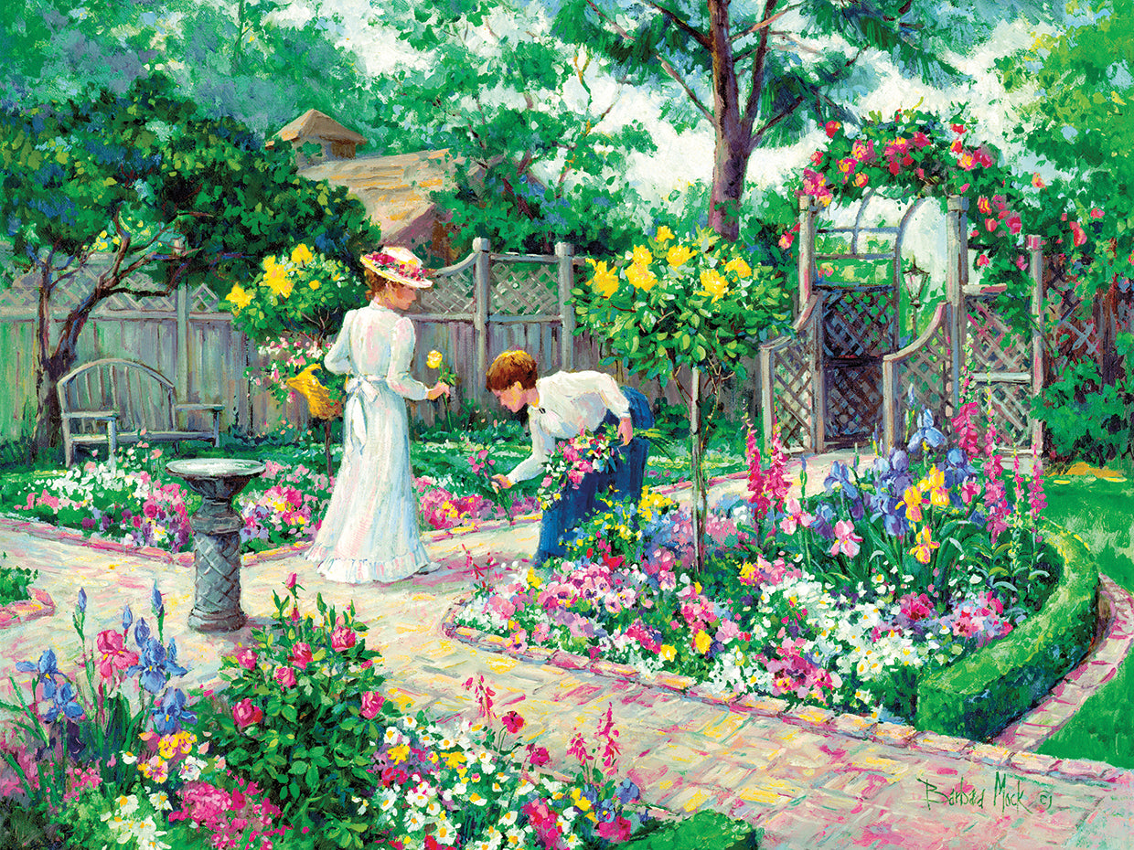 Arte de lienzo de encantamiento botánico