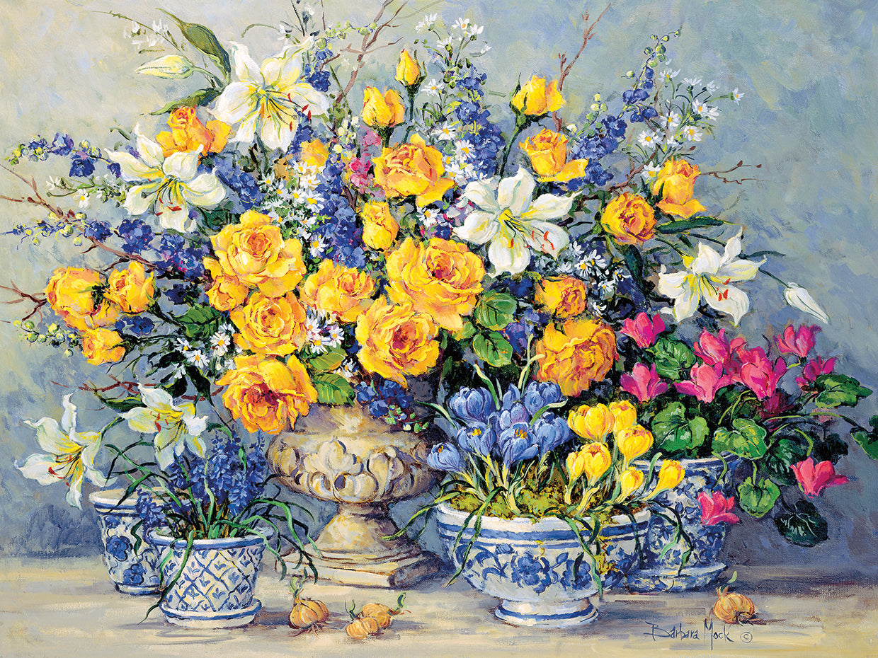 Del arte de la lona del jardín de Gabrielle