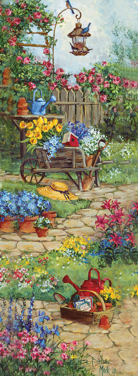 Por el camino del jardín 1 Arte de la lona