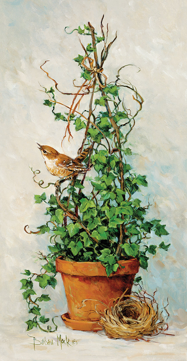 Primavera anidando I Arte de la lona