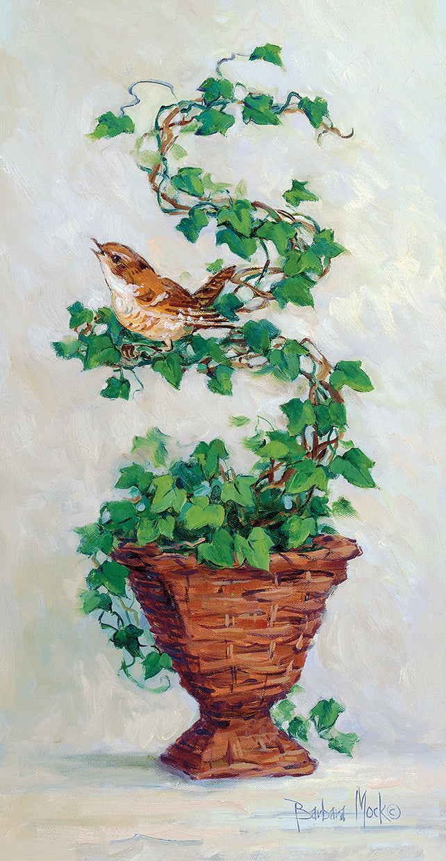 Arte de la lona de Ivy Topiary III