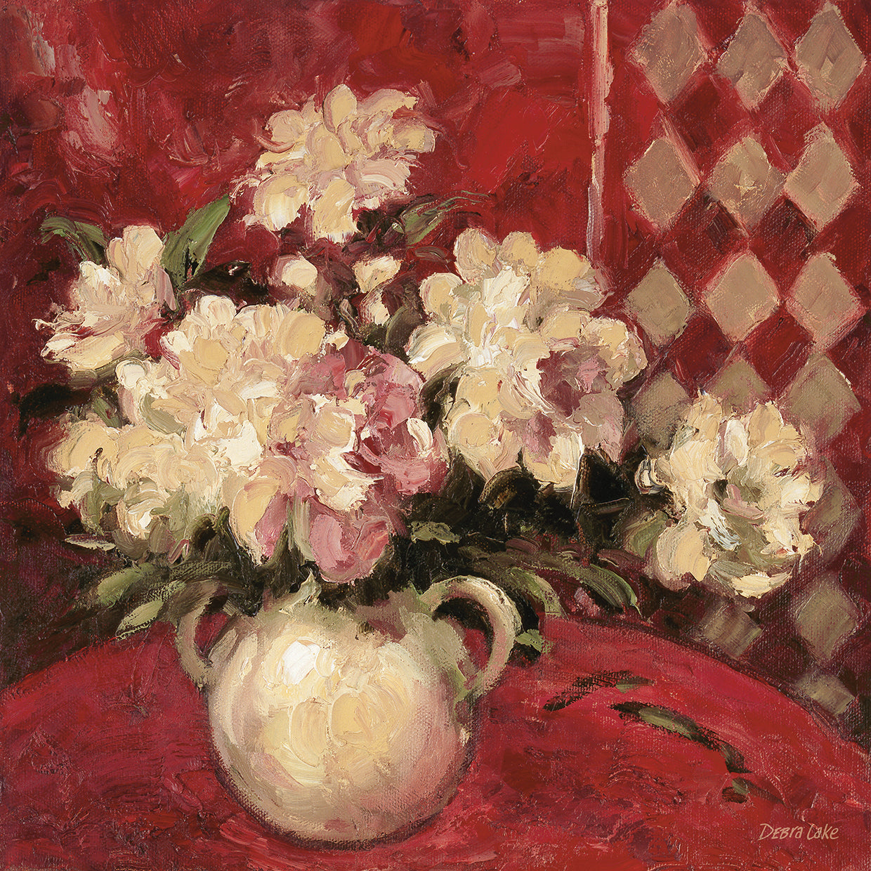 Peonies In Urn