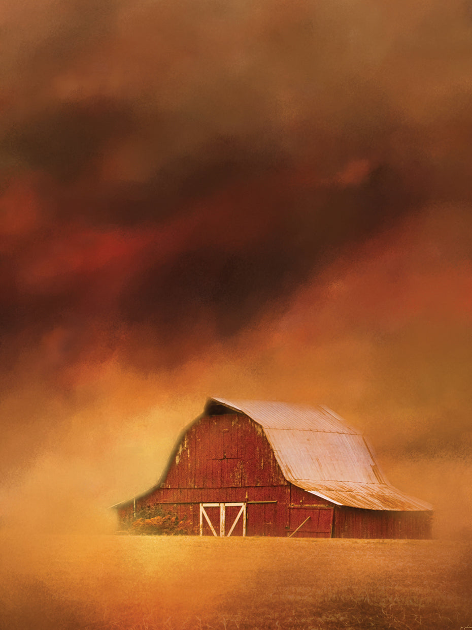 Summer Storm At The Barn