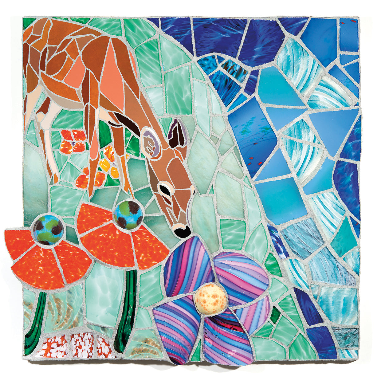 A Fawn Dreams of Flowers