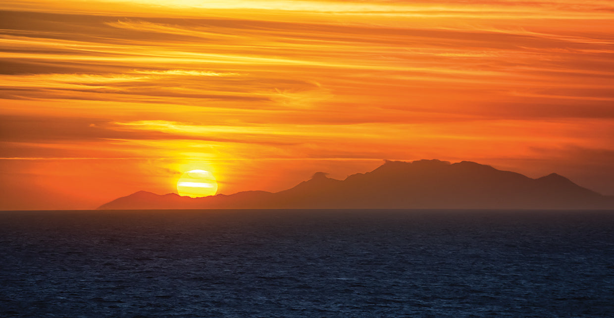 Sunset Over The Caribbean