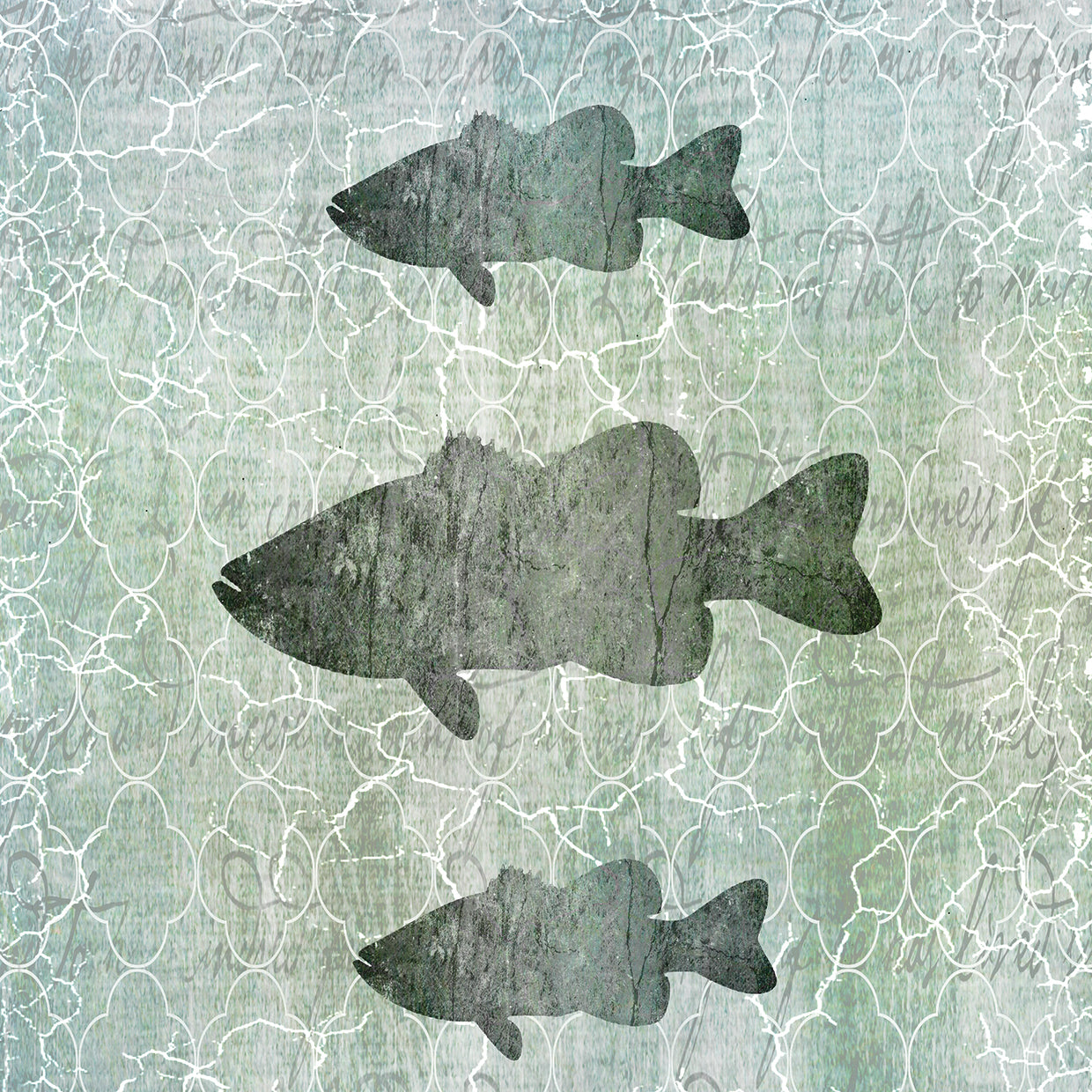 Life Is Better At The Lake Bass