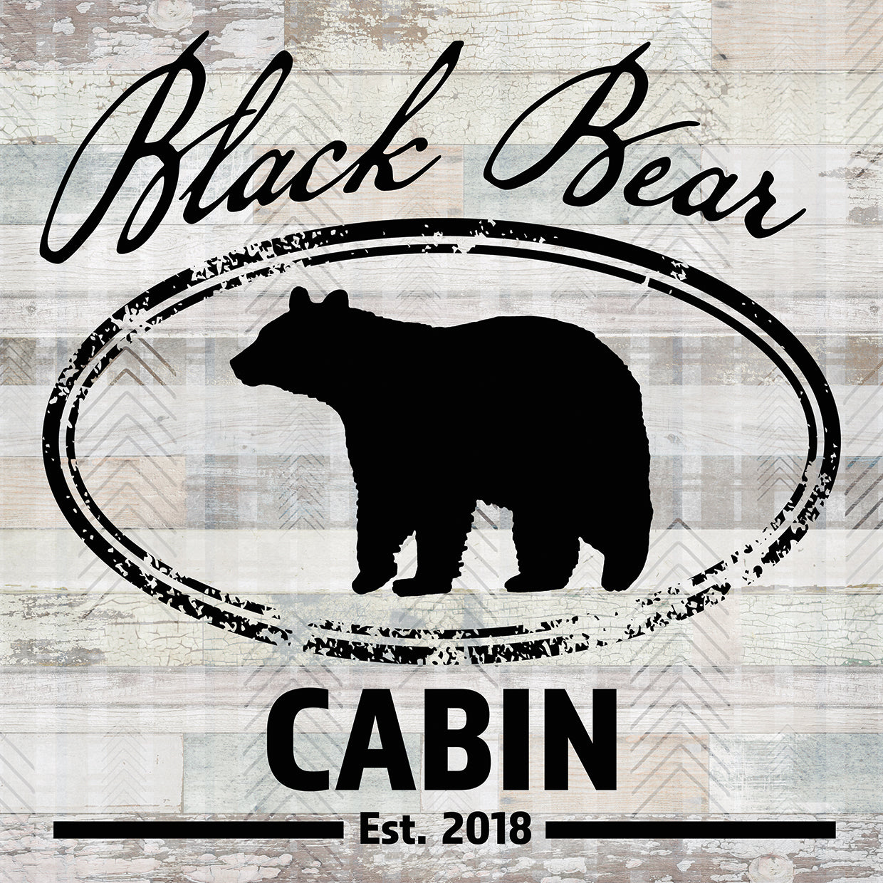 Blue Bear Lodge Sign 08