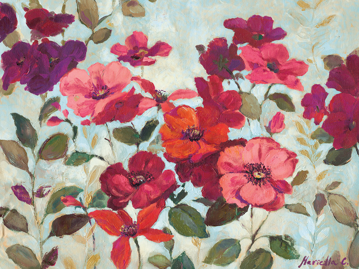 Red And Pink Flowers