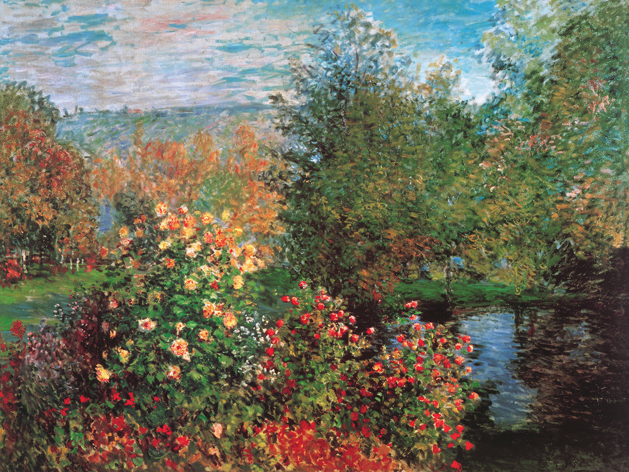 Corner Of The Garden At Montgeron