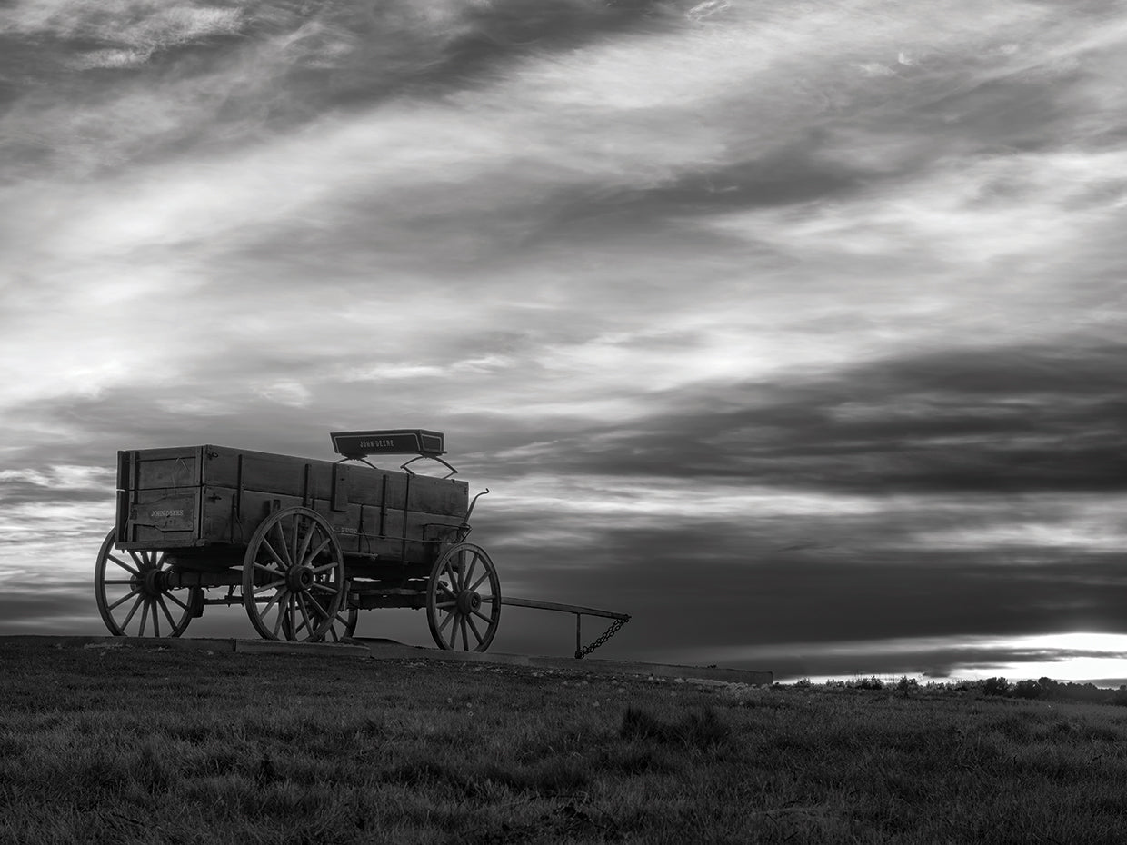 The Wagon B&W