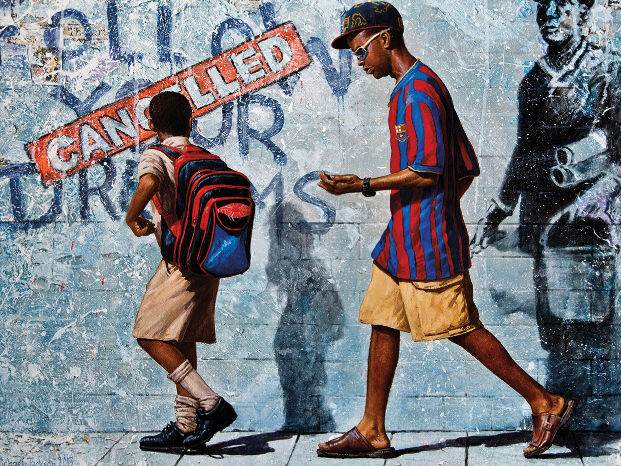 Arte de lienzo cancelado