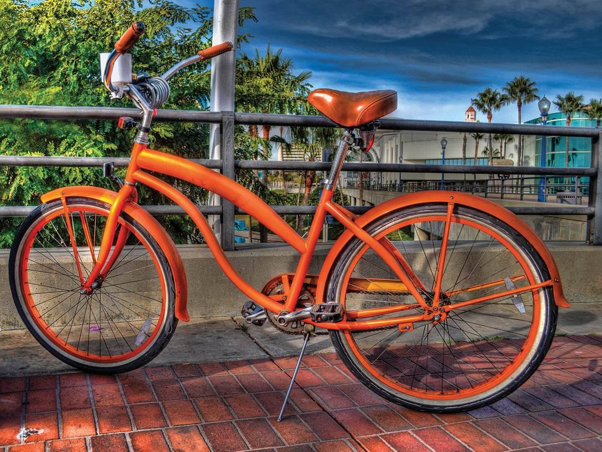 Orange Bicycle