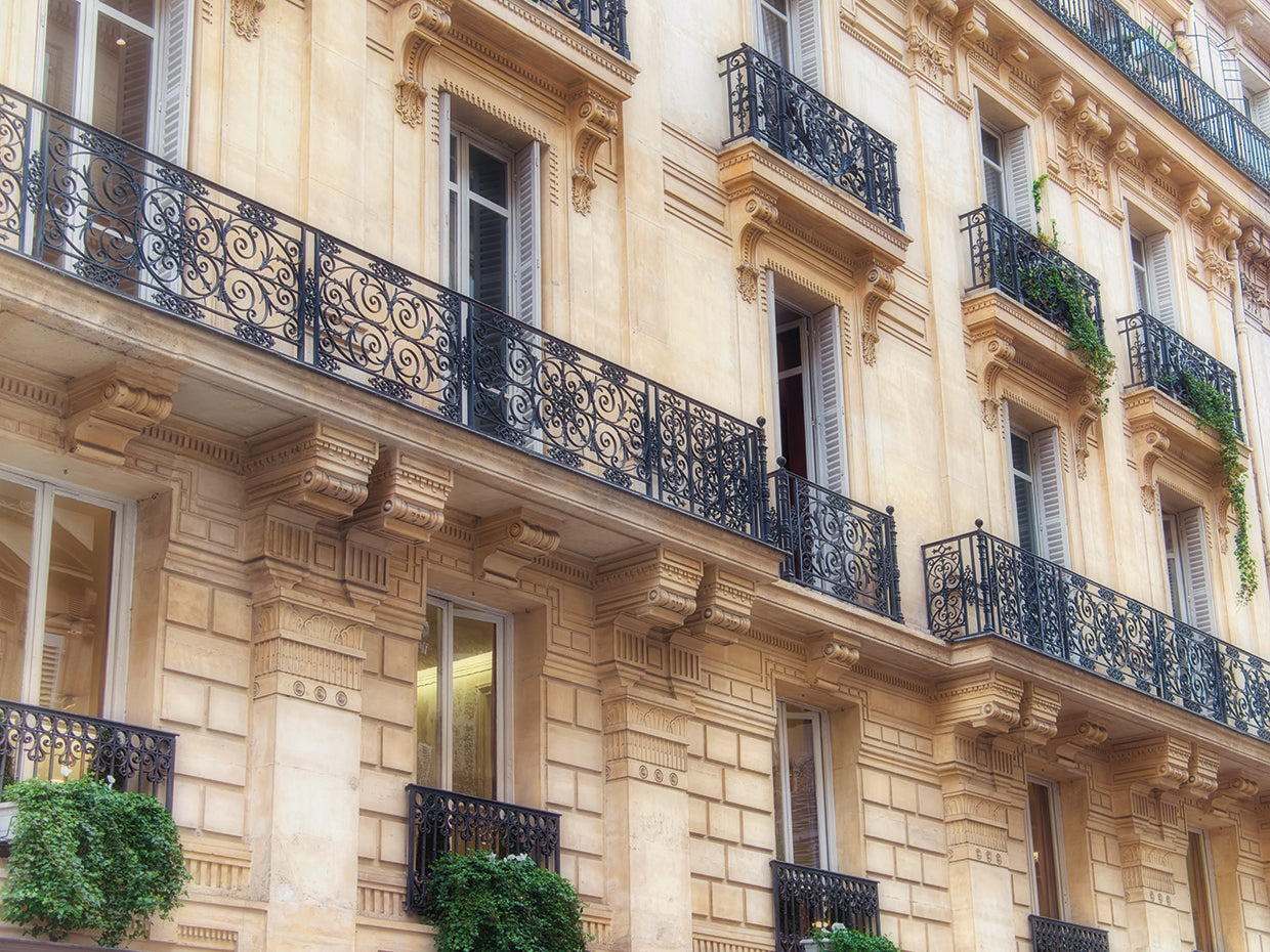 Facade Along The Seine