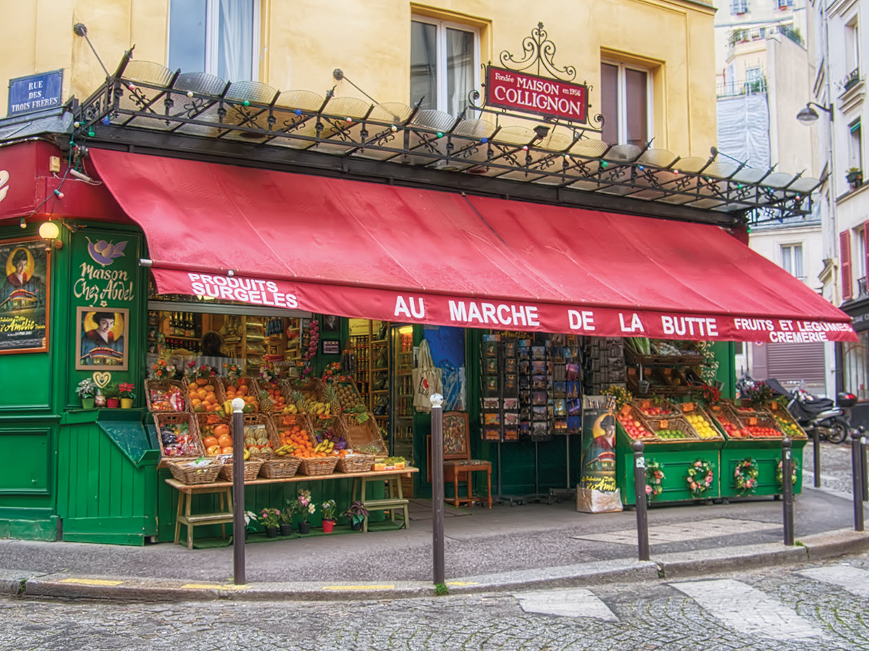 Green Grocer In Paris