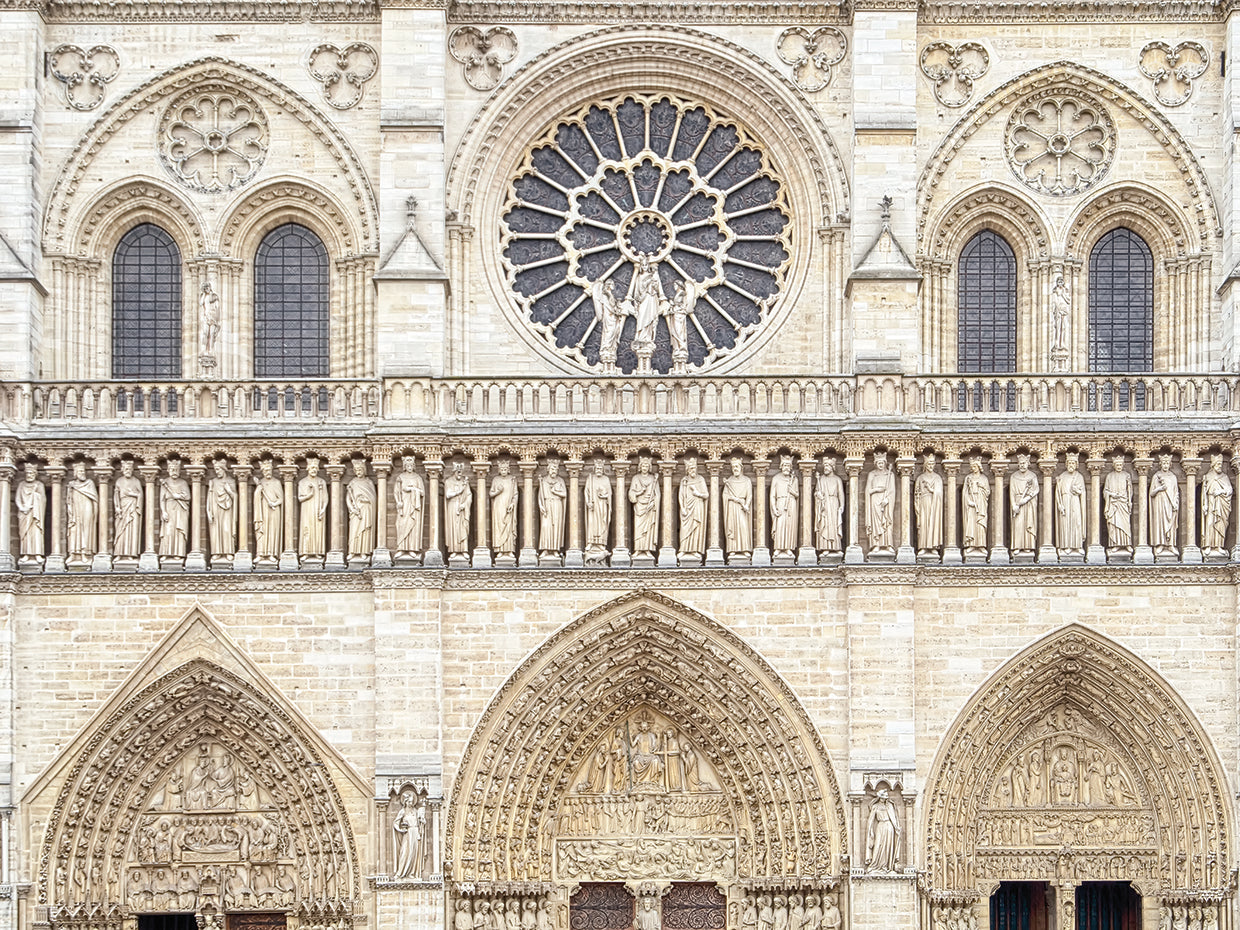 Notre Dame Facade Details I