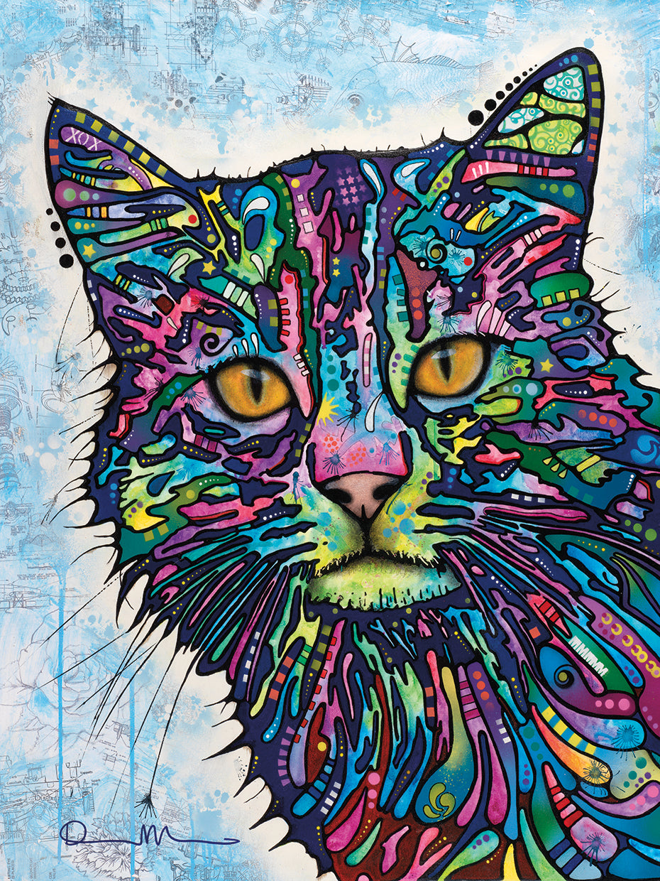 Diligence by Dean Russo - larger sizes handcrafted wall art work on large canvas & framed canvas prints