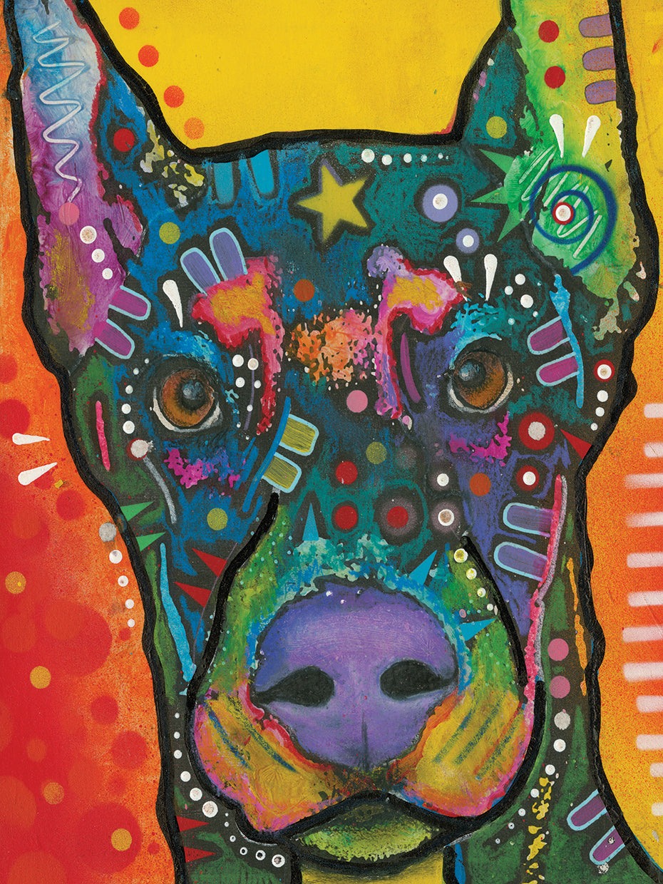 ears perked by Dean Russo - lowest price wall art work on large canvas & framed canvas prints