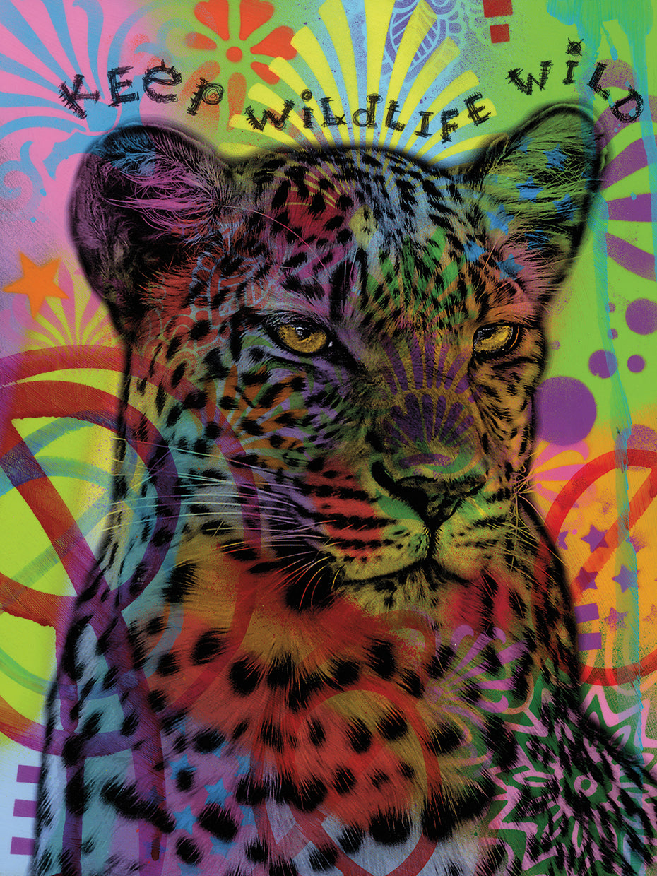 Keep Wildlife Wild - highest quality handcrafted wall art work on large canvas & framed canvas prints by Dean Russo