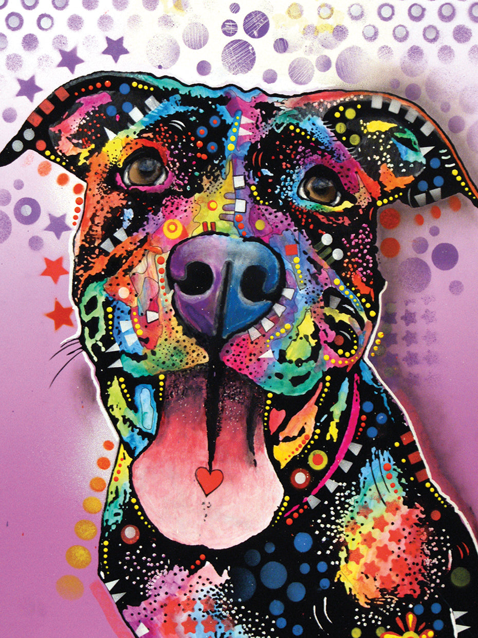 Ms Understood - highest quality handcrafted wall art work on large canvas & framed canvas prints by Dean Russo