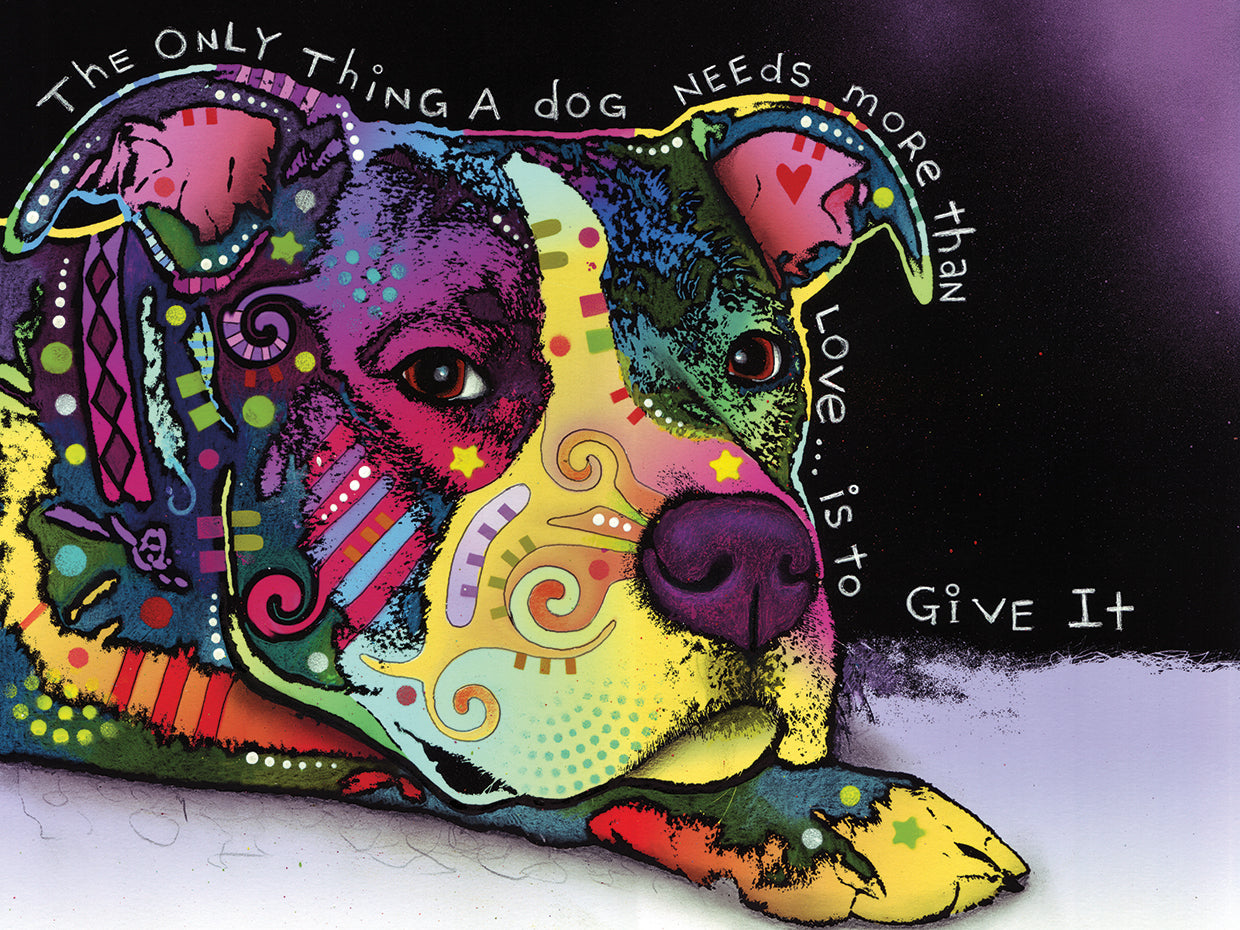 Affection - highest quality handcrafted wall art work on large canvas & framed canvas prints by Dean Russo