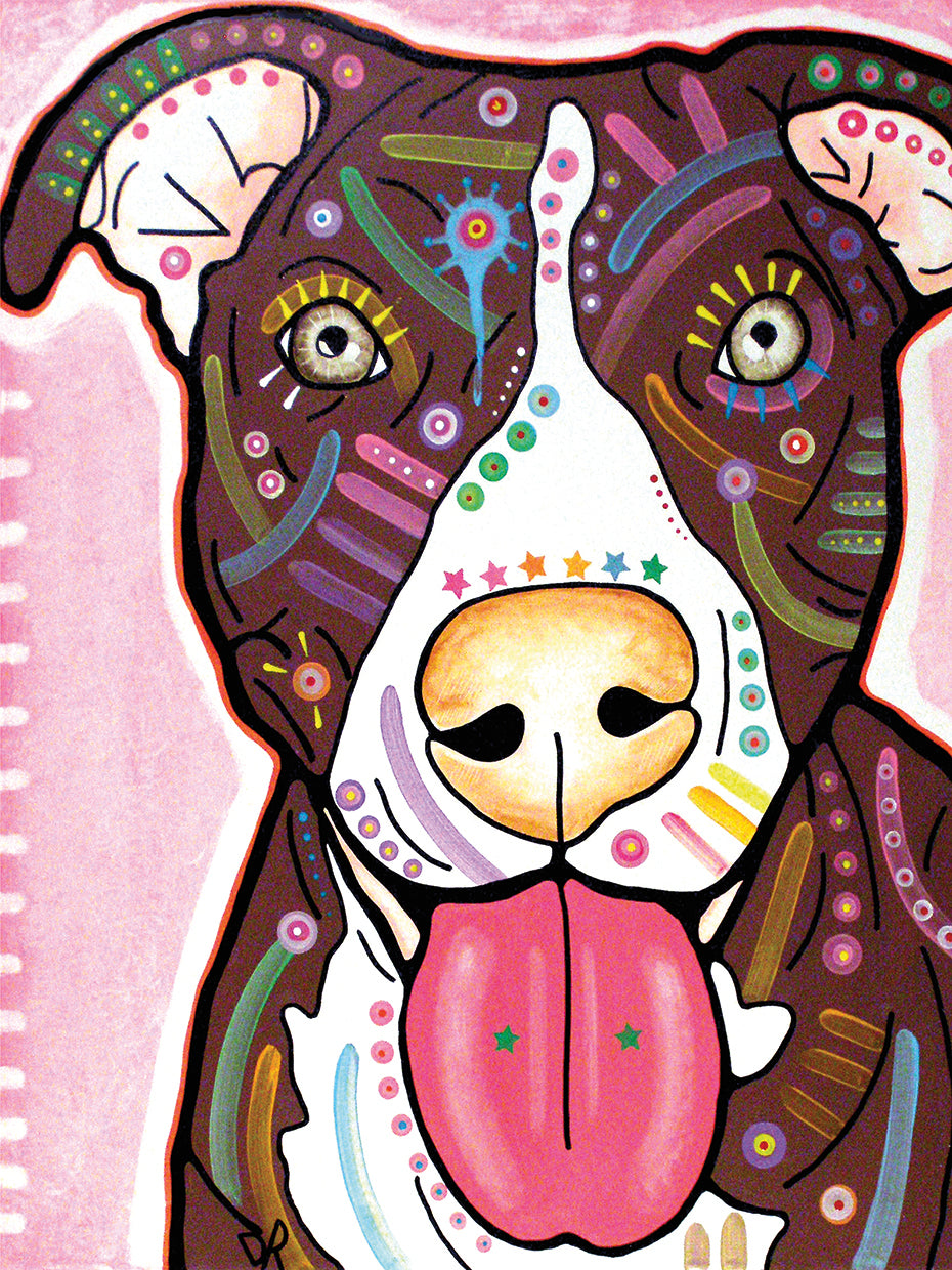 Bliss - highest quality handcrafted wall art work on large canvas & framed canvas prints by Dean Russo