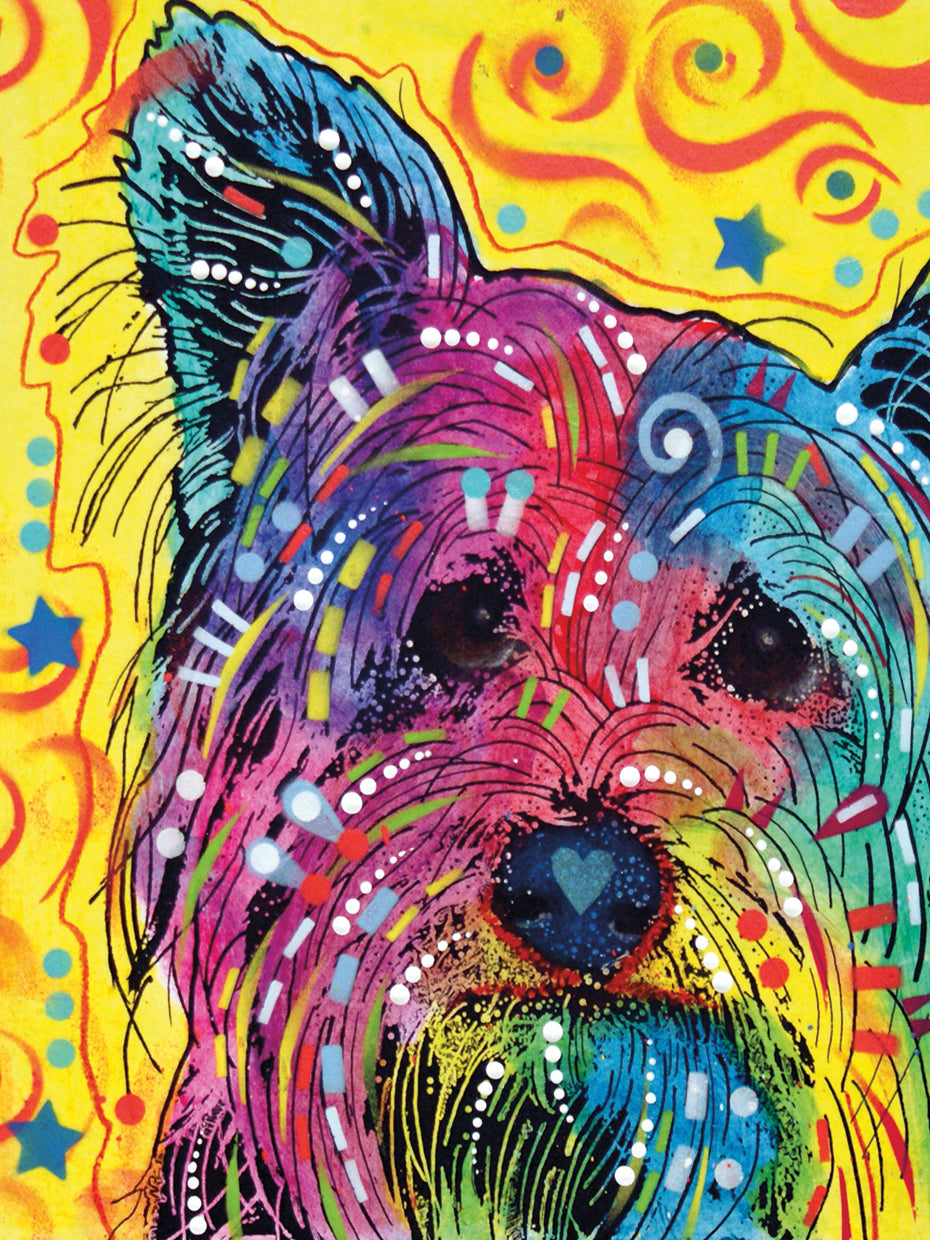 York I - highest quality handcrafted wall art work on large canvas & framed canvas prints by Dean Russo