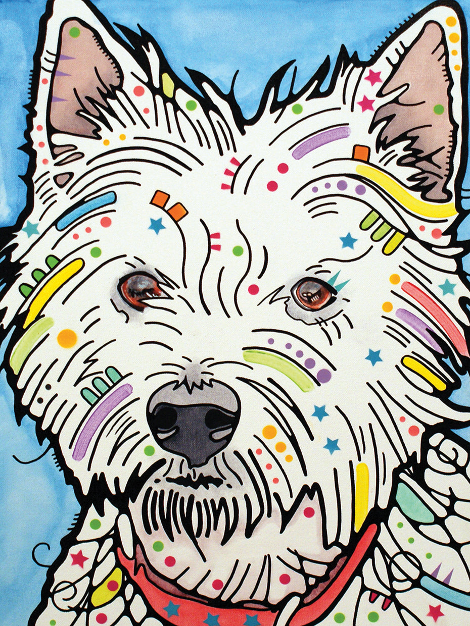 Highland - highest quality handcrafted wall art work on large canvas & framed canvas prints by Dean Russo