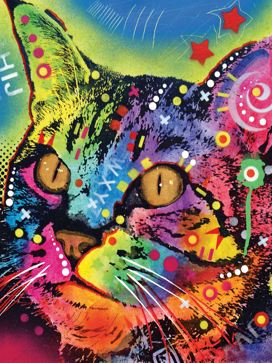 Alpha - highest quality handcrafted wall art work on large canvas & framed canvas prints by Dean Russo