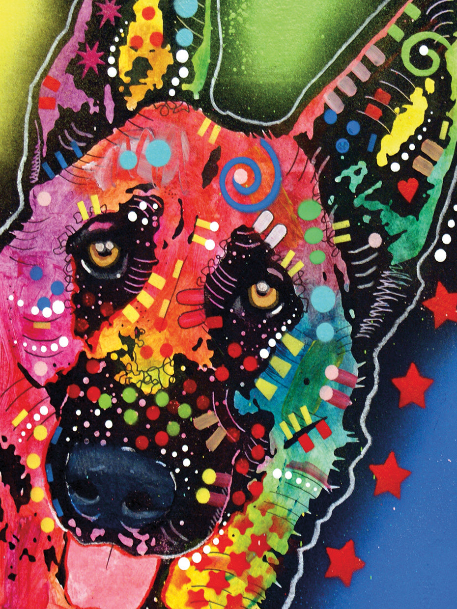 Jackson - highest quality handcrafted wall art work on large canvas & framed canvas prints by Dean Russo