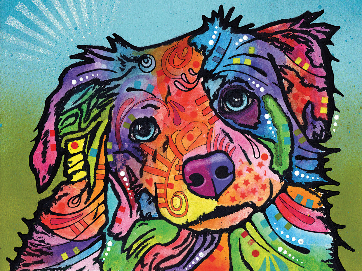 Reagan - highest quality handcrafted wall art work on large canvas & framed canvas prints by Dean Russo