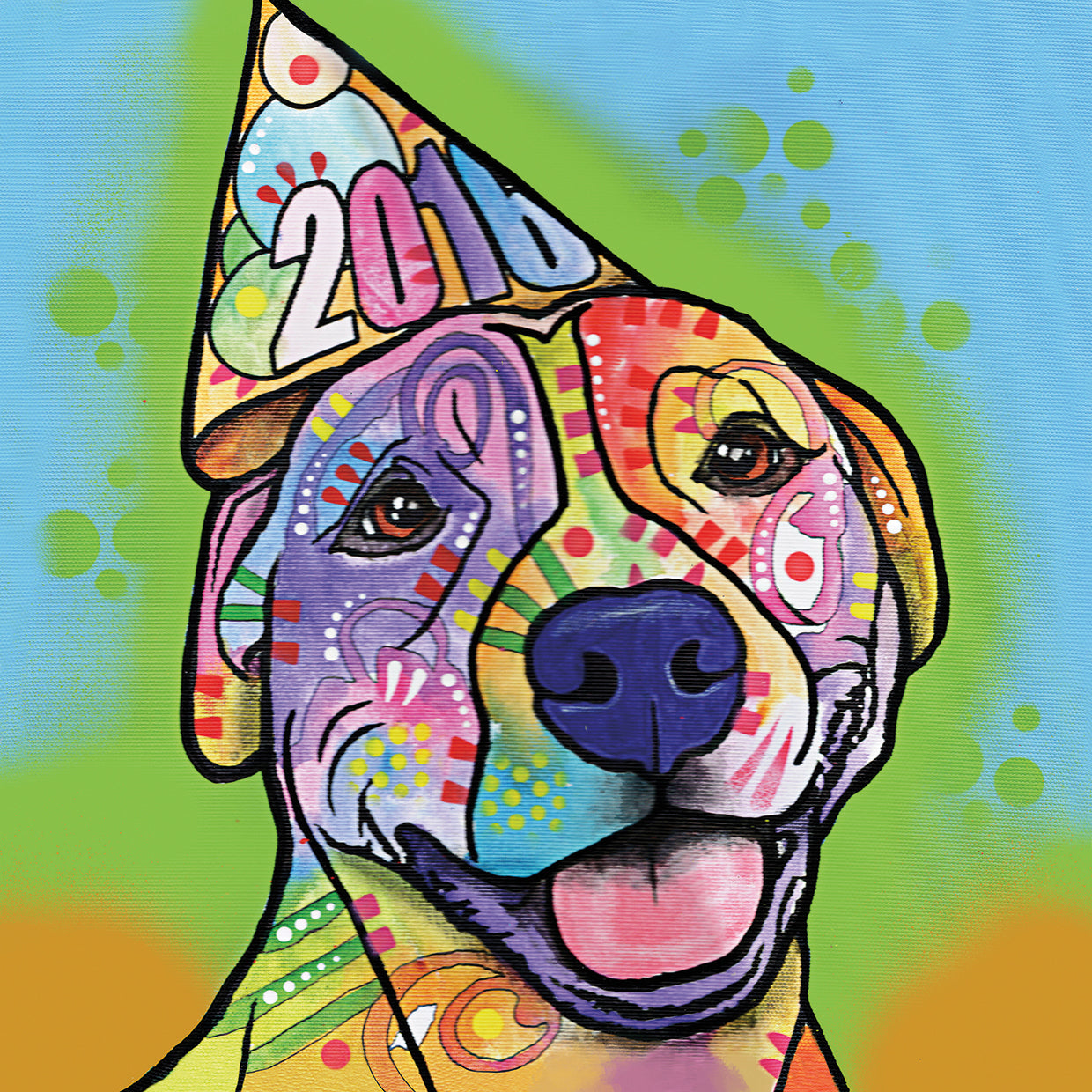 Calendar Roxy - highest quality handcrafted wall art work on large canvas & framed canvas prints by Dean Russo