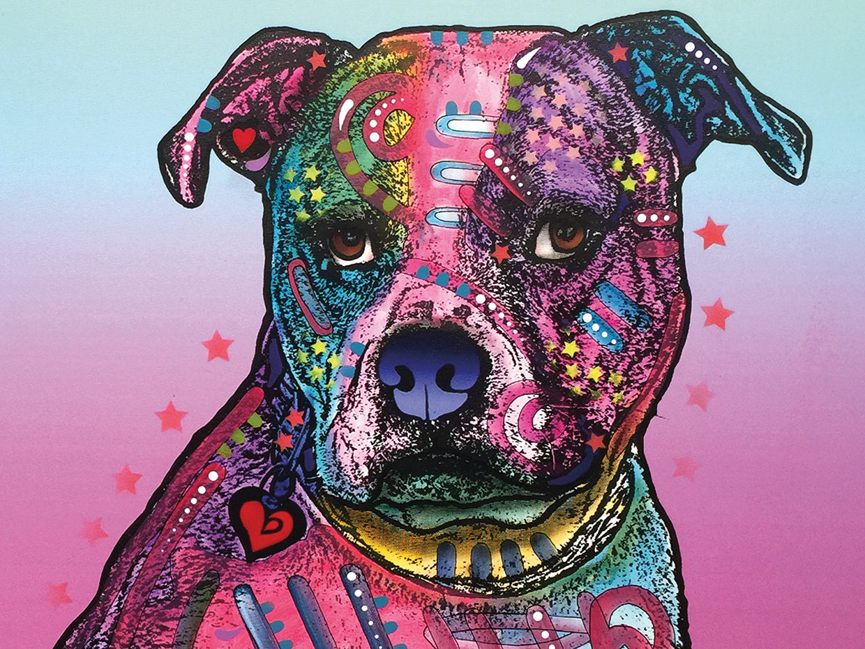 Melt My Heart - highest quality handcrafted wall art work on large canvas & framed canvas prints by Dean Russo