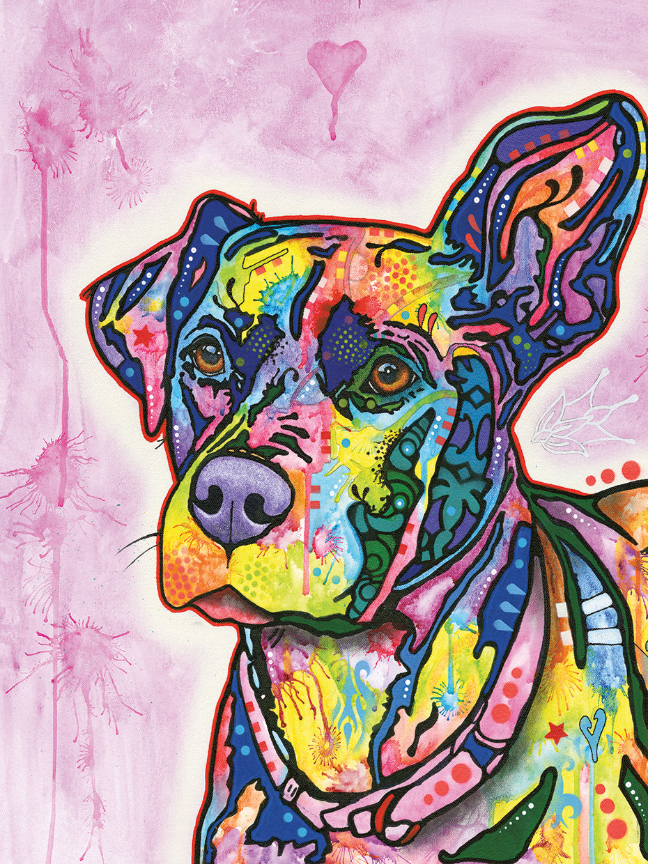 Keen - highest quality handcrafted wall art work on large canvas & framed canvas prints by Dean Russo