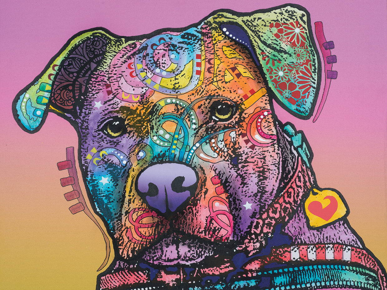 Caera - highest quality handcrafted wall art work on large canvas & framed canvas prints by Dean Russo