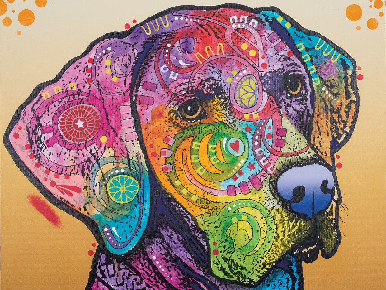 Samson - highest quality handcrafted wall art work on large canvas & framed canvas prints by Dean Russo