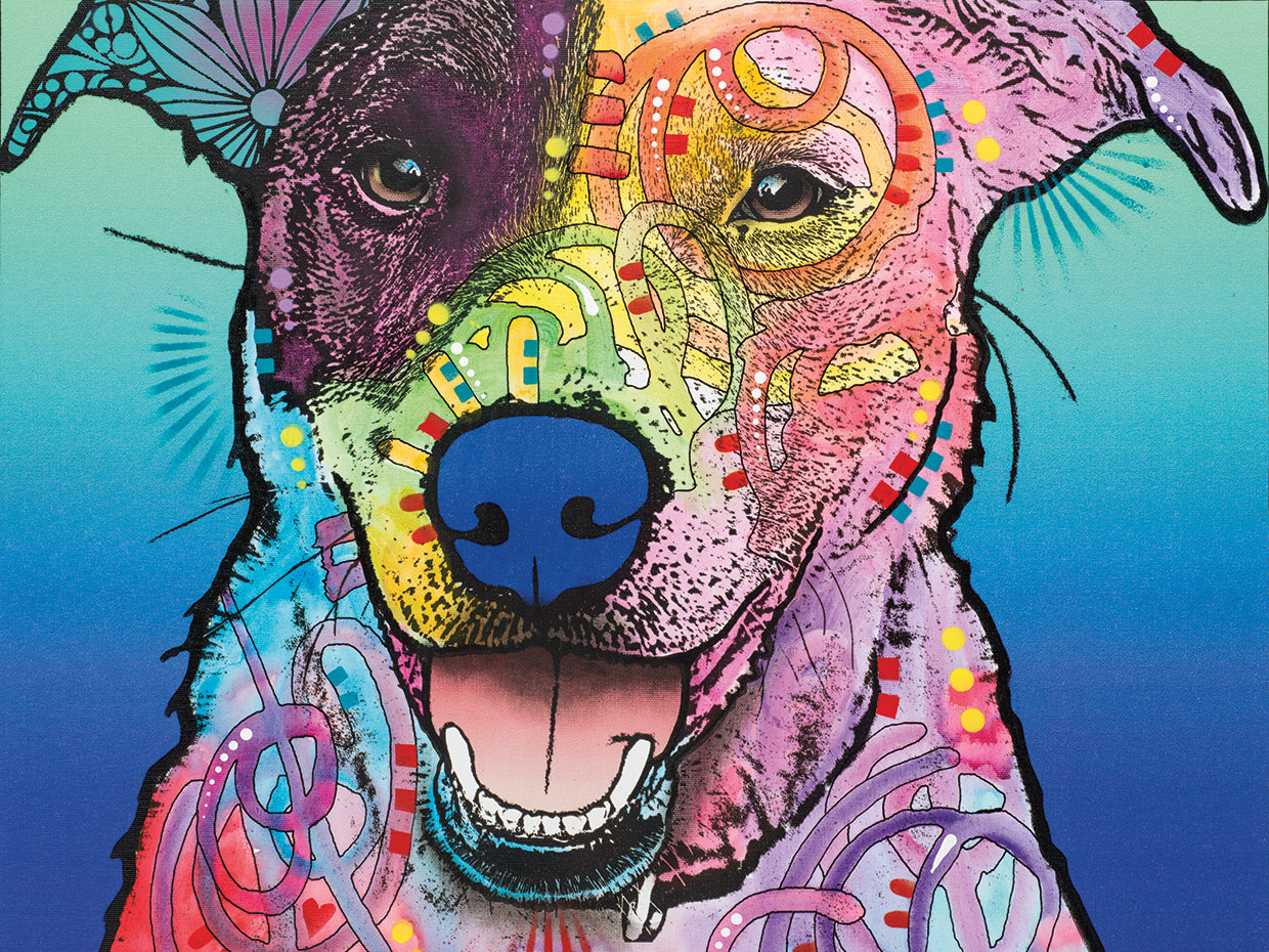 Matilda Custom3 - highest quality handcrafted wall art work on large canvas & framed canvas prints by Dean Russo