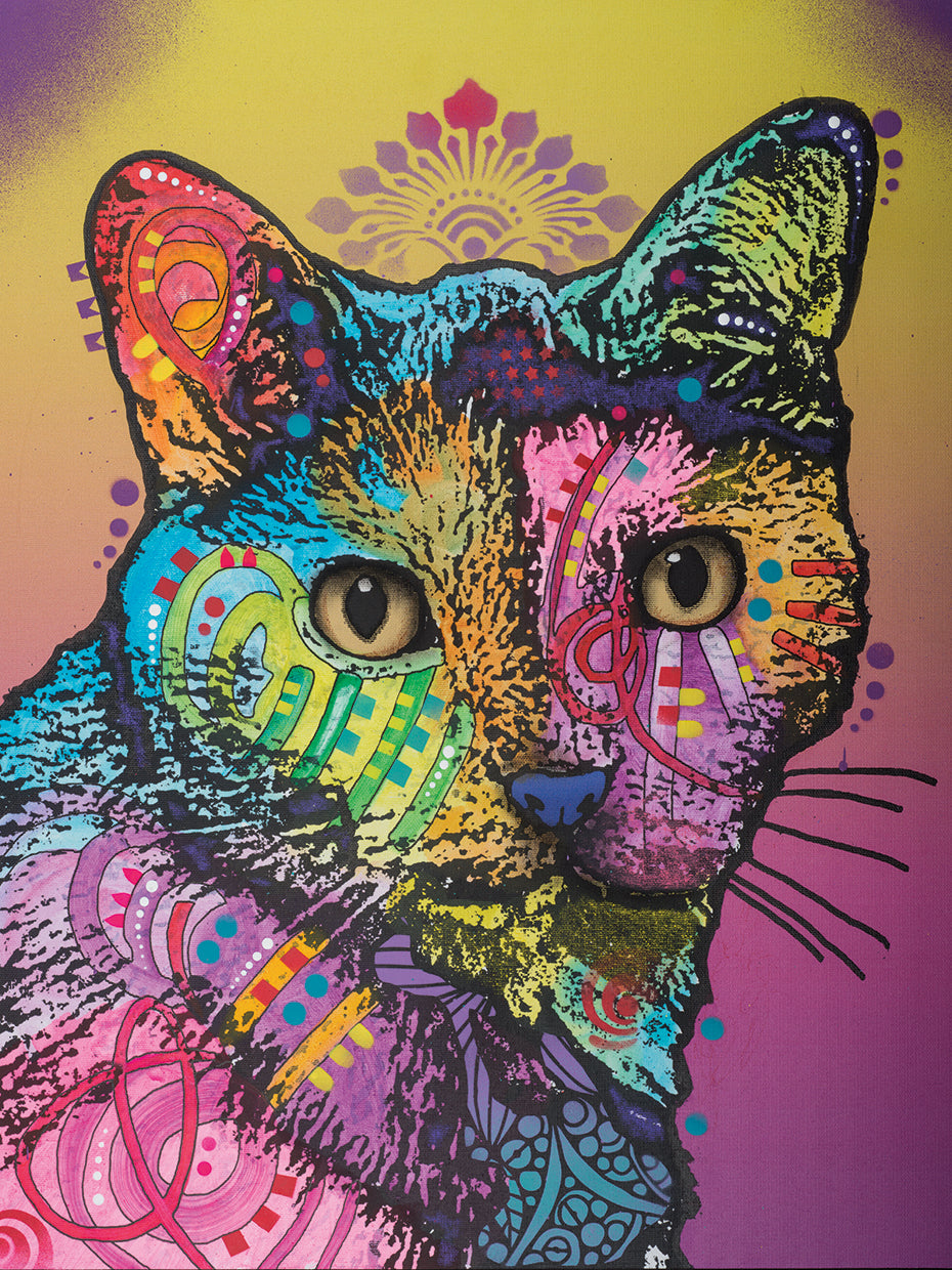 Sadie Custom 5 - highest quality handcrafted wall art work on large canvas & framed canvas prints by Dean Russo