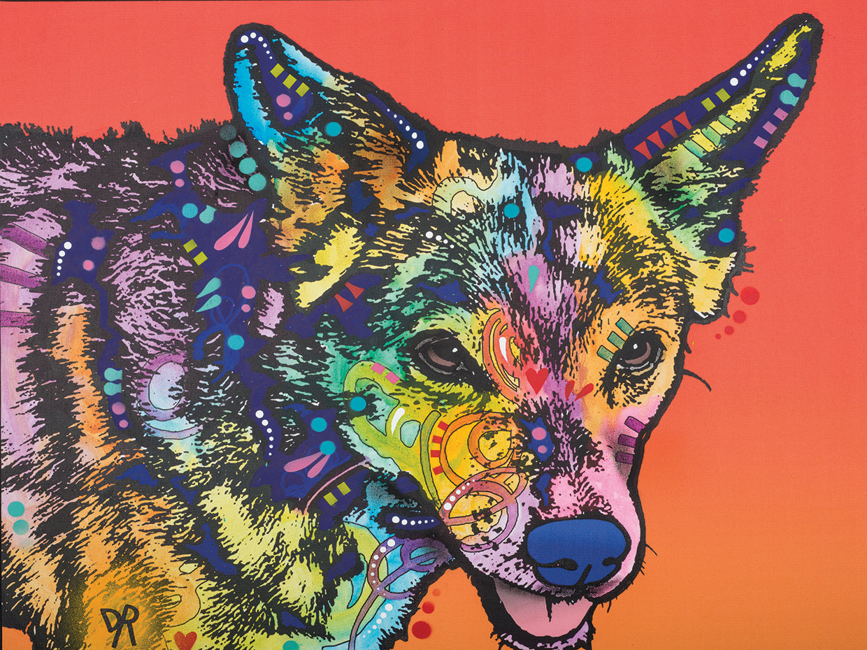 Max - highest quality handcrafted wall art work on large canvas & framed canvas prints by Dean Russo