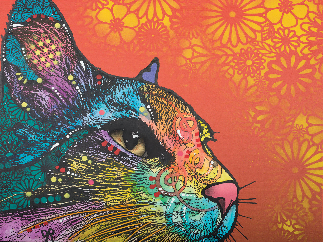 Smudge - highest quality handcrafted wall art work on large canvas & framed canvas prints by Dean Russo