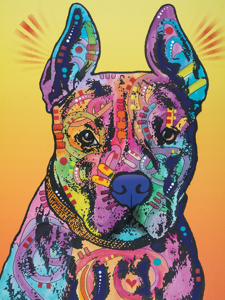 Bugsy 2 - highest quality handcrafted wall art work on large canvas & framed canvas prints by Dean Russo