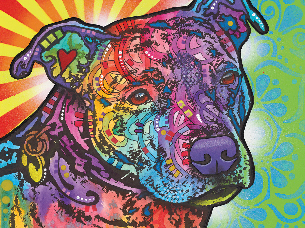 Bella - highest quality handcrafted wall art work on large canvas & framed canvas prints by Dean Russo