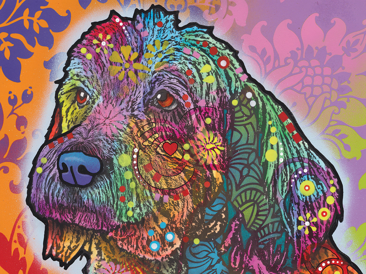 Jasper - highest quality handcrafted wall art work on large canvas & framed canvas prints by Dean Russo